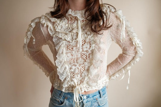 1970's Lace Top