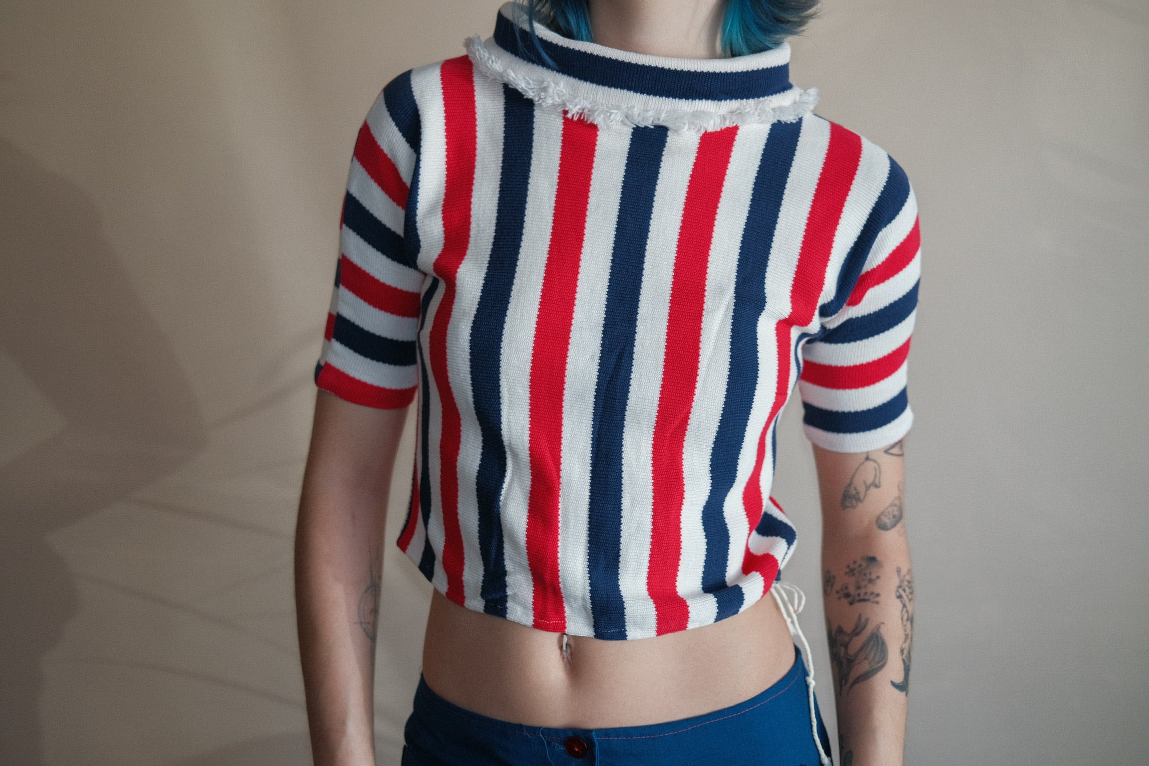 1960's Cropped Knit