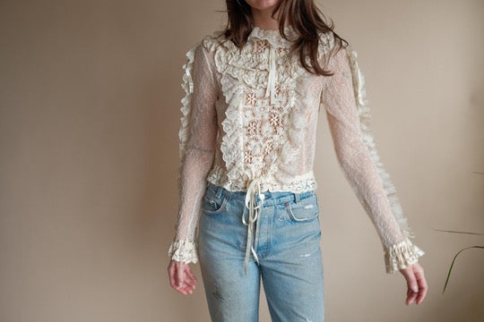 1970's Lace Top