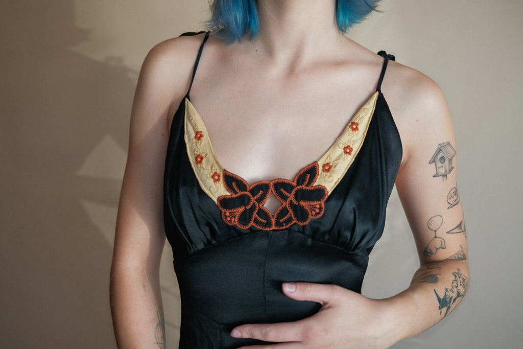 1970's Young Edwardian Dress