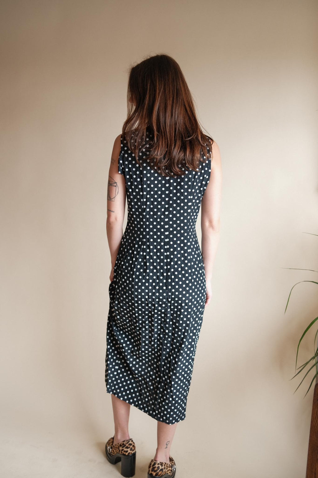 1990's Polka Dot Dress