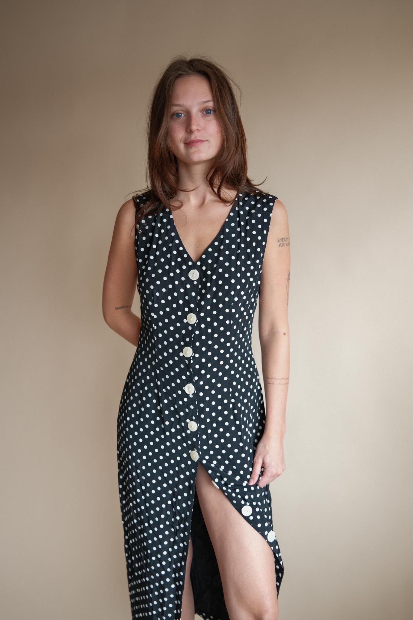 1990's Polka Dot Dress