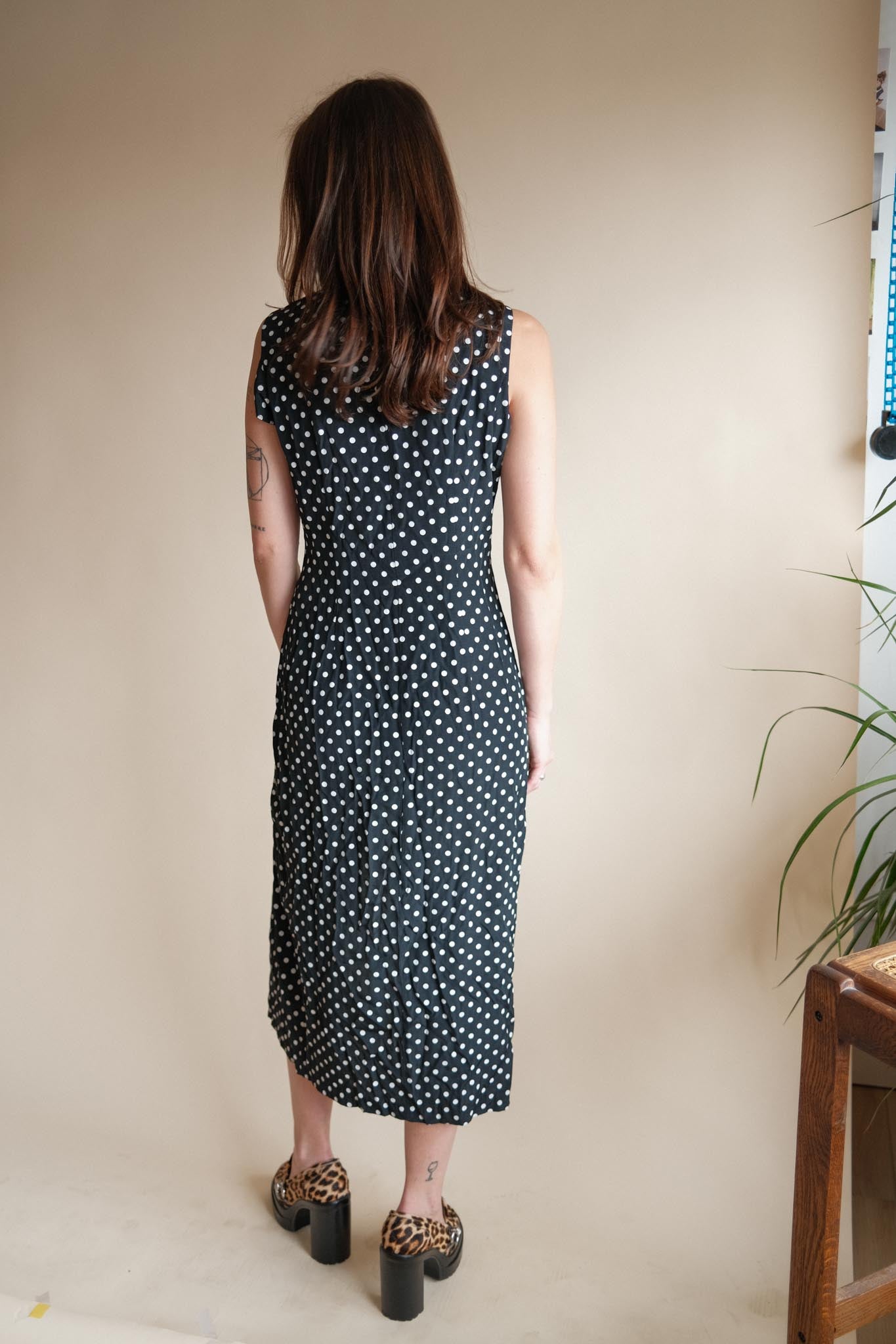 1990's Polka Dot Dress