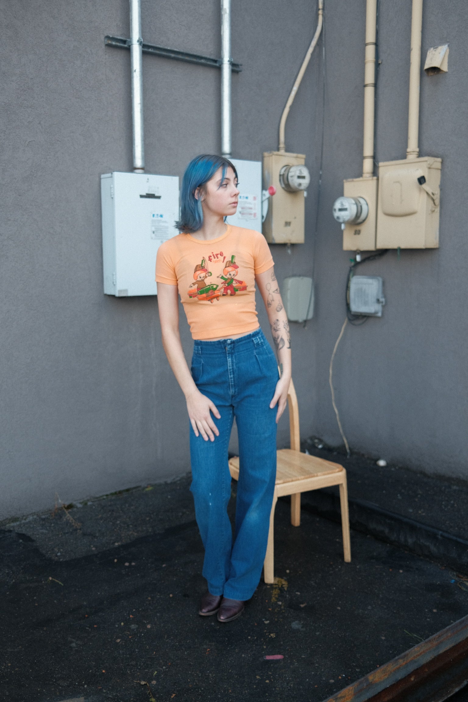 1960's Fire 'em! Baby Tee