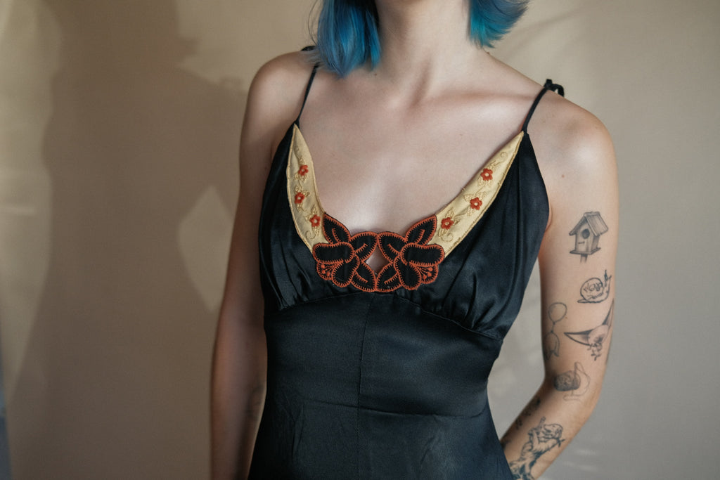 1970's Young Edwardian Dress