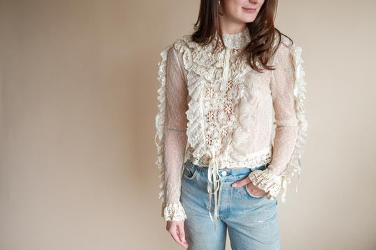 1970's Lace Top