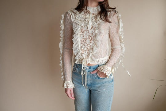 1970's Lace Top