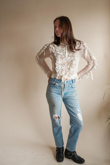 1970's Lace Top