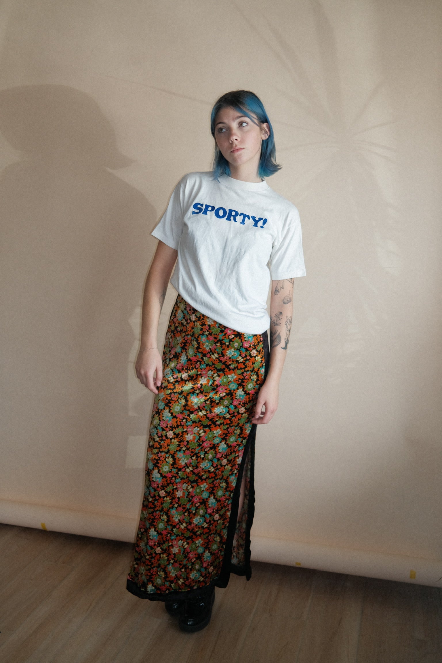 1960's Tee with 70's Sporty Iron On