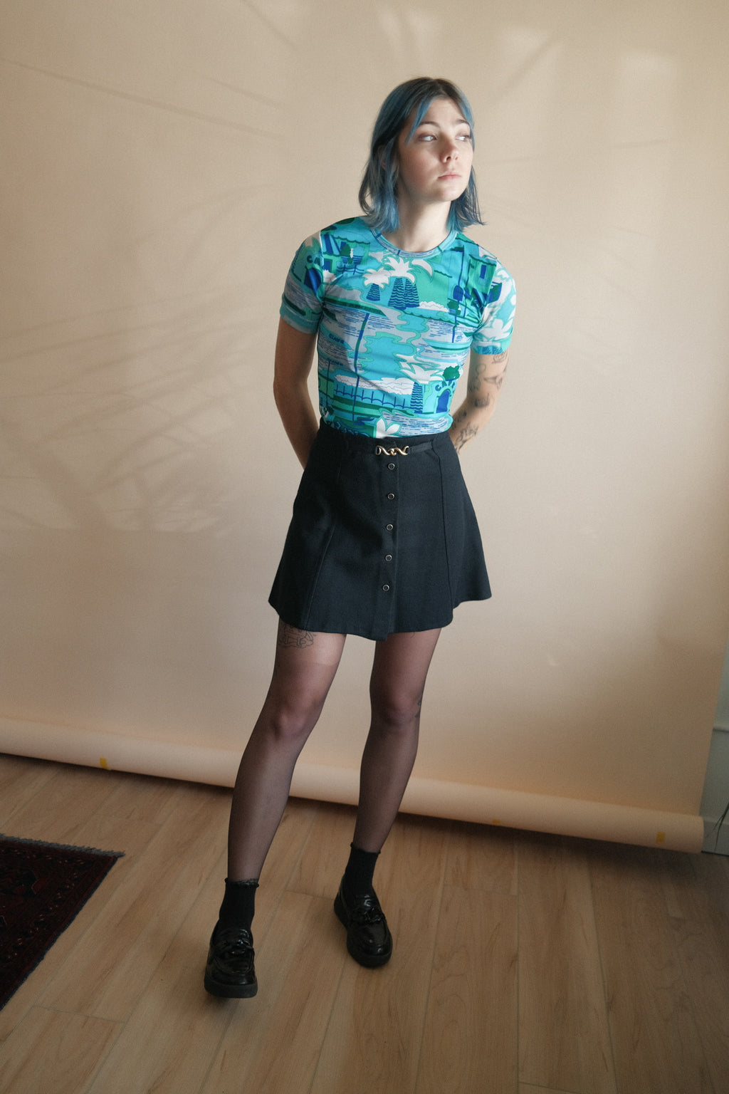 1960's All Over Graphic Tee