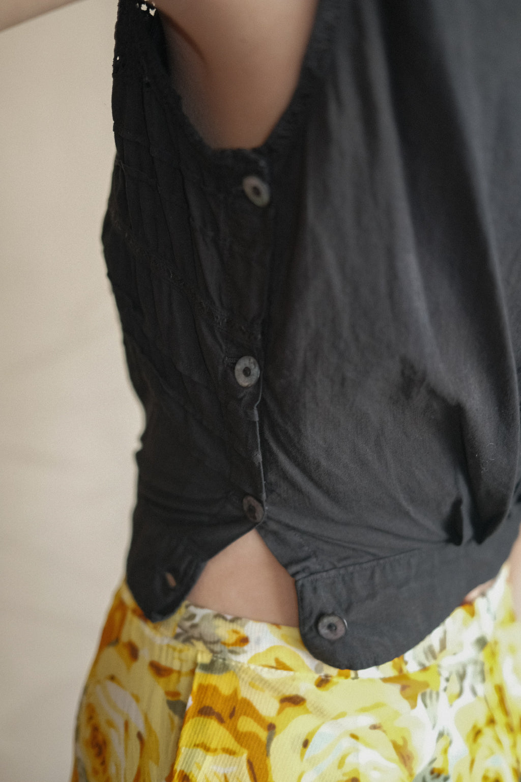 Antique Over Dyed Corset Cover