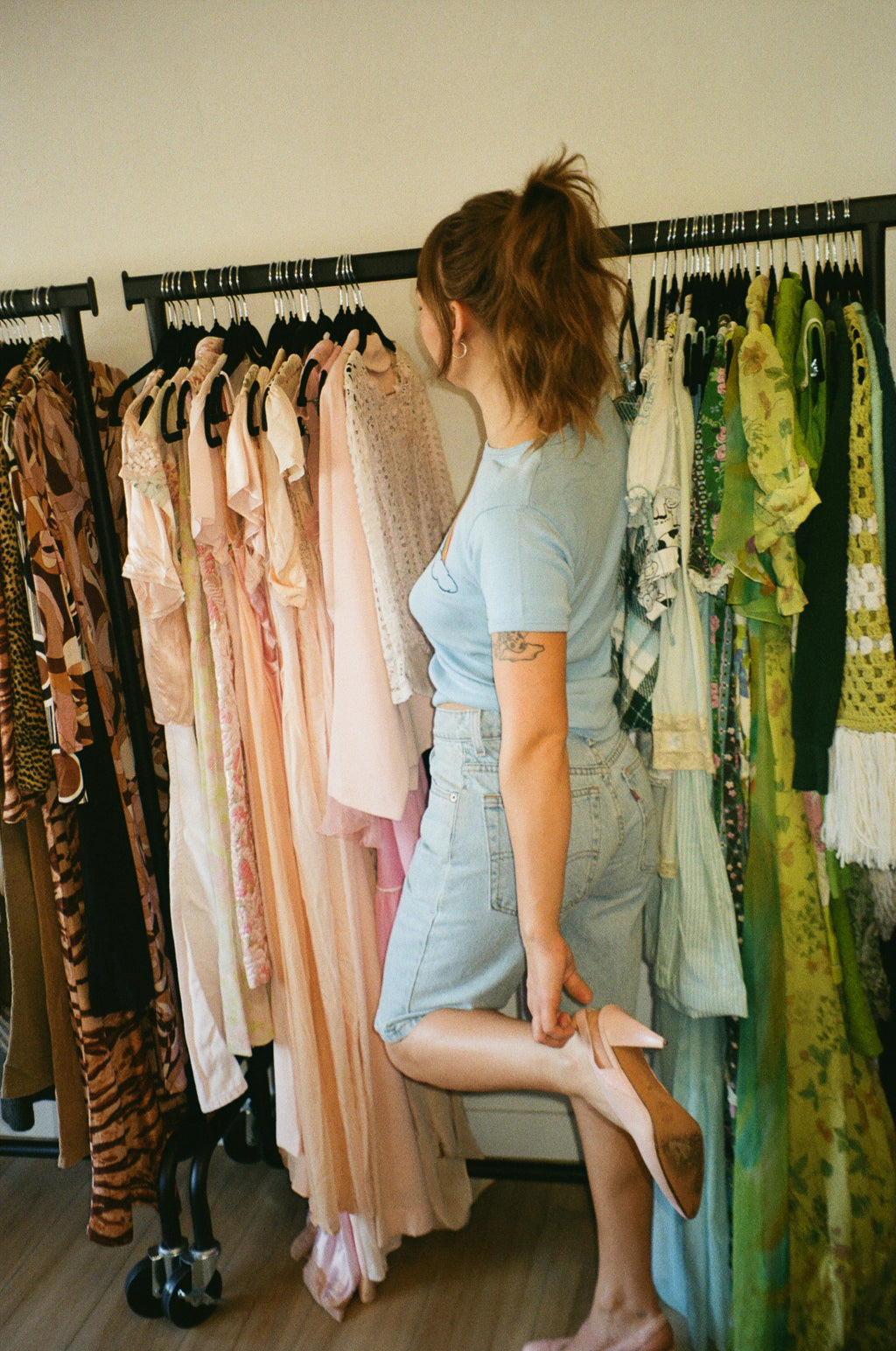 1970's Rainbow Baby Tee