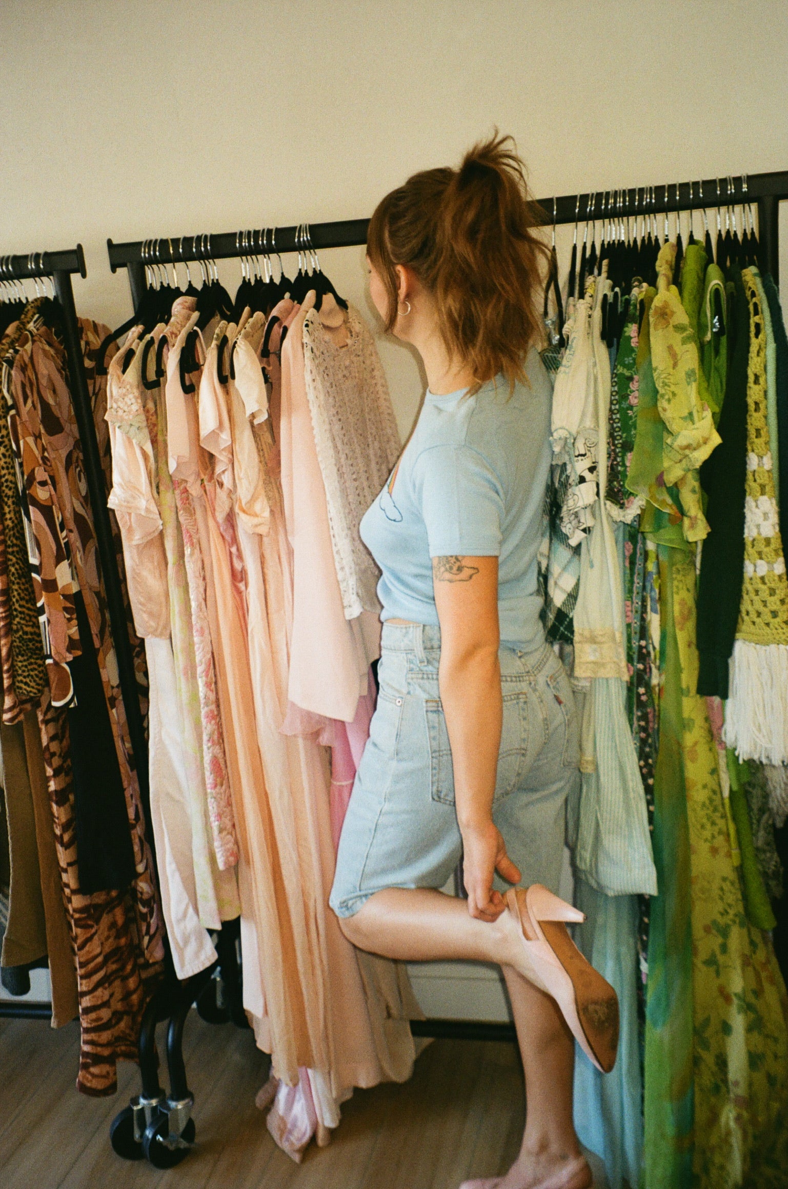 1970's Rainbow Baby Tee