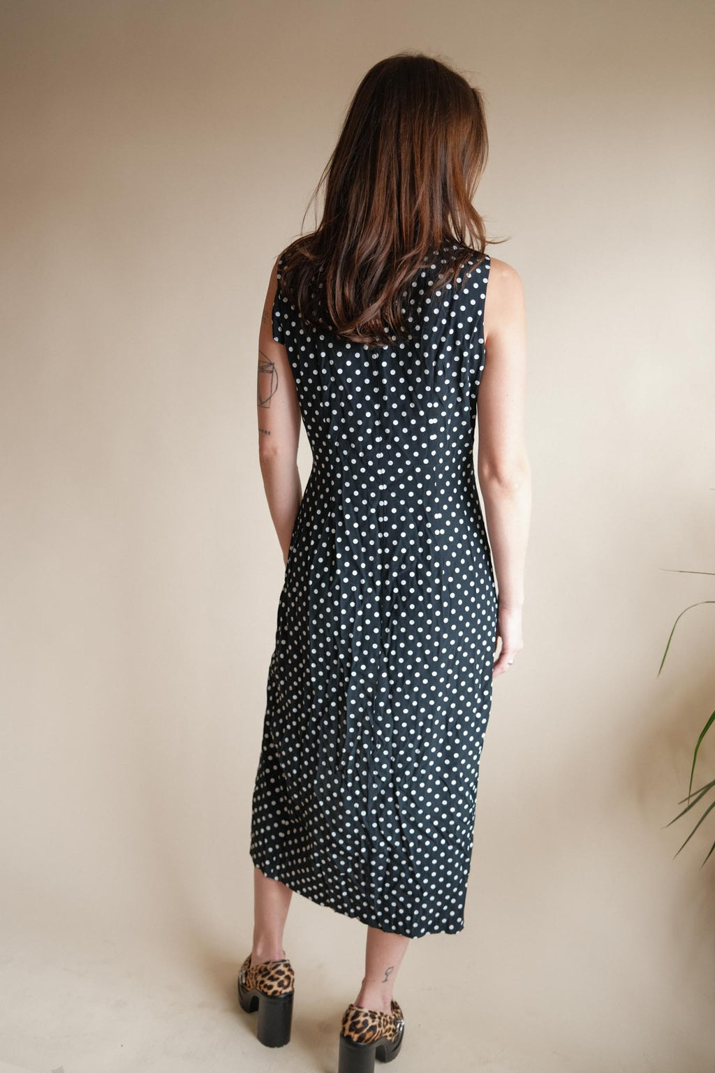 1990's Polka Dot Dress