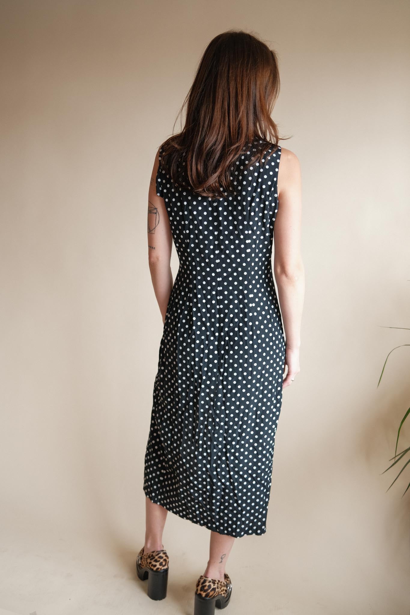 1990's Polka Dot Dress