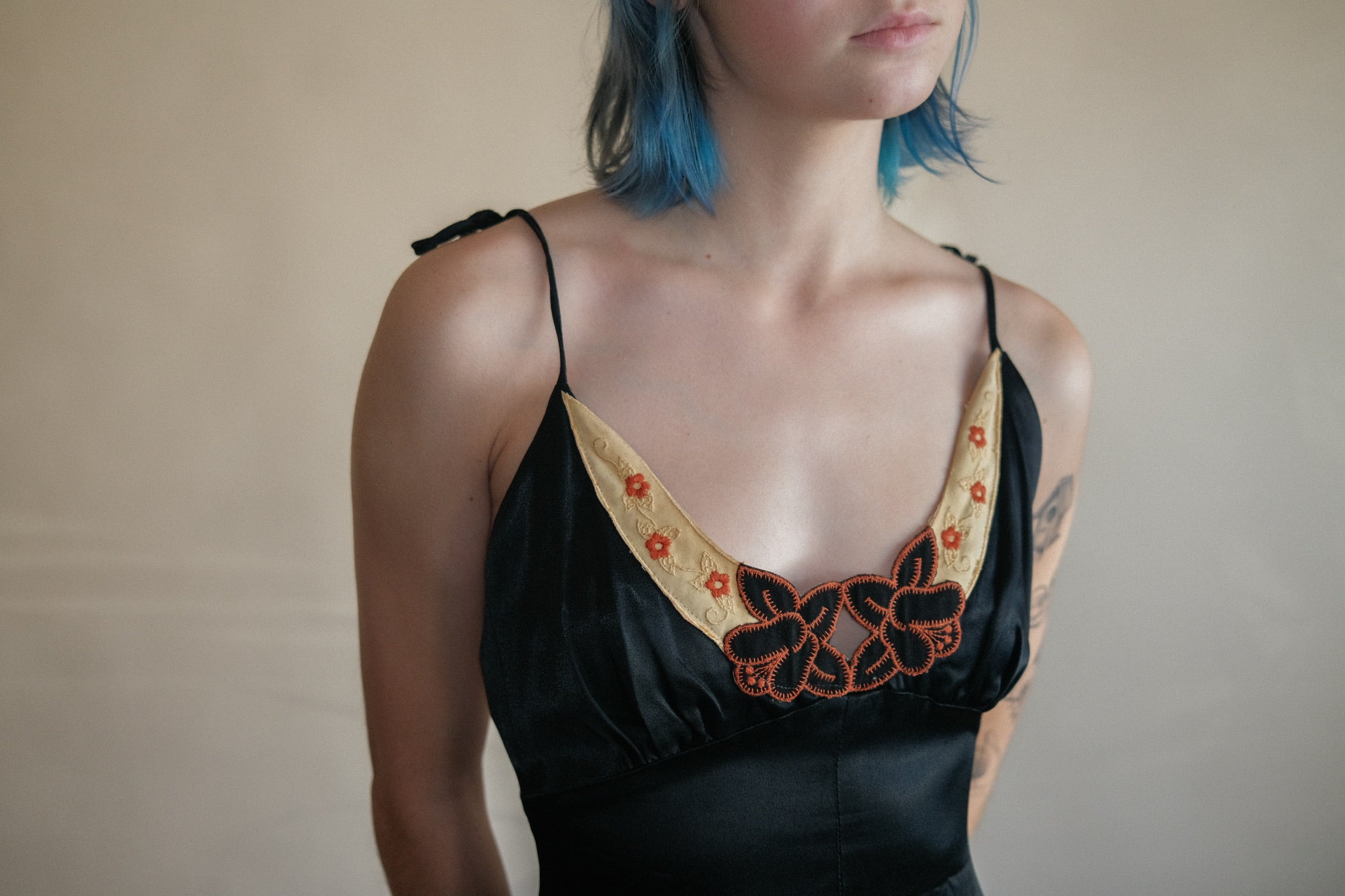 1970's Young Edwardian Dress