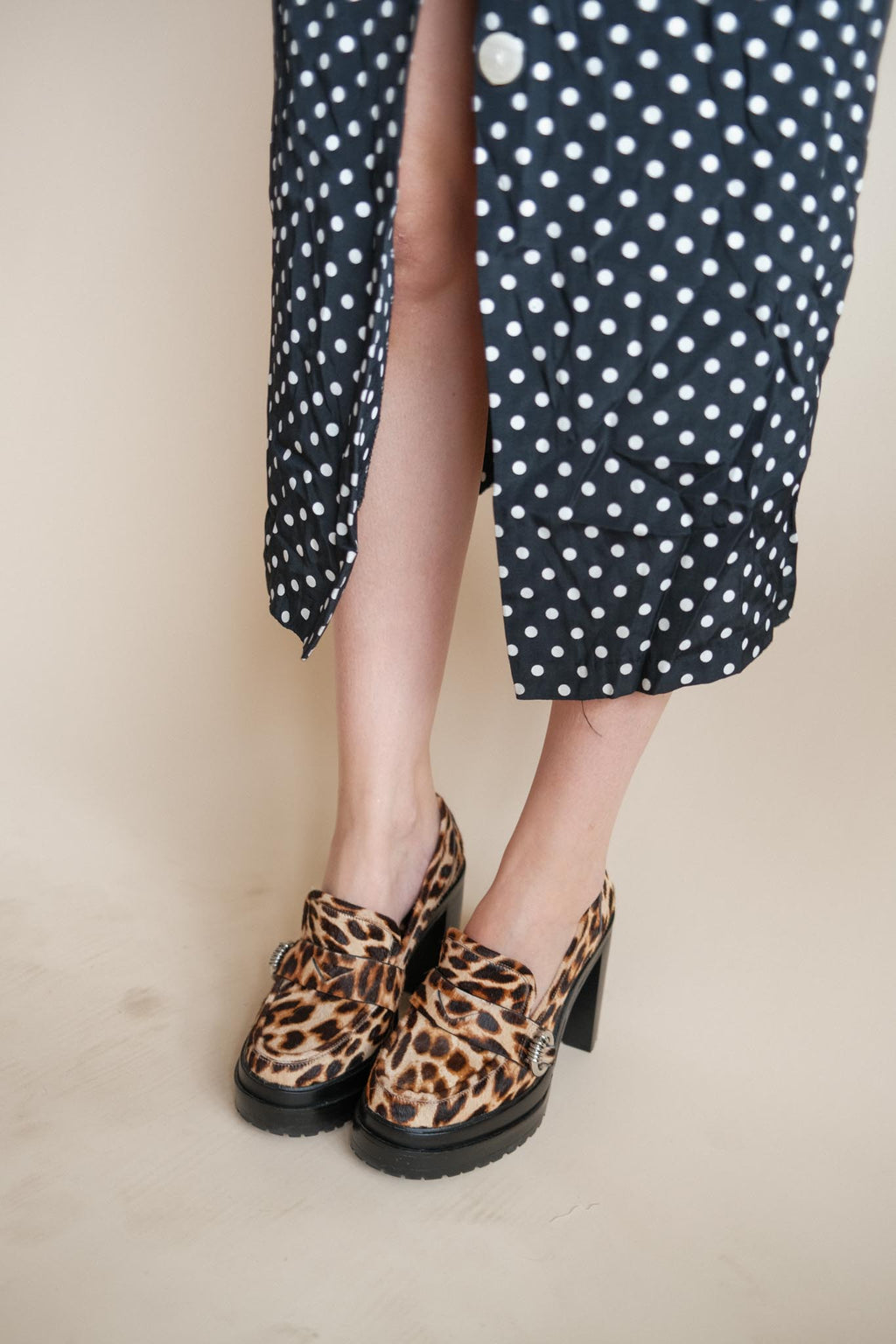 1990's Polka Dot Dress