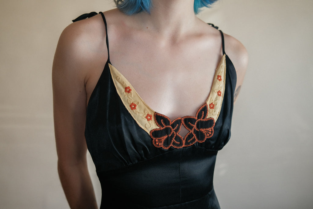 1970's Young Edwardian Dress