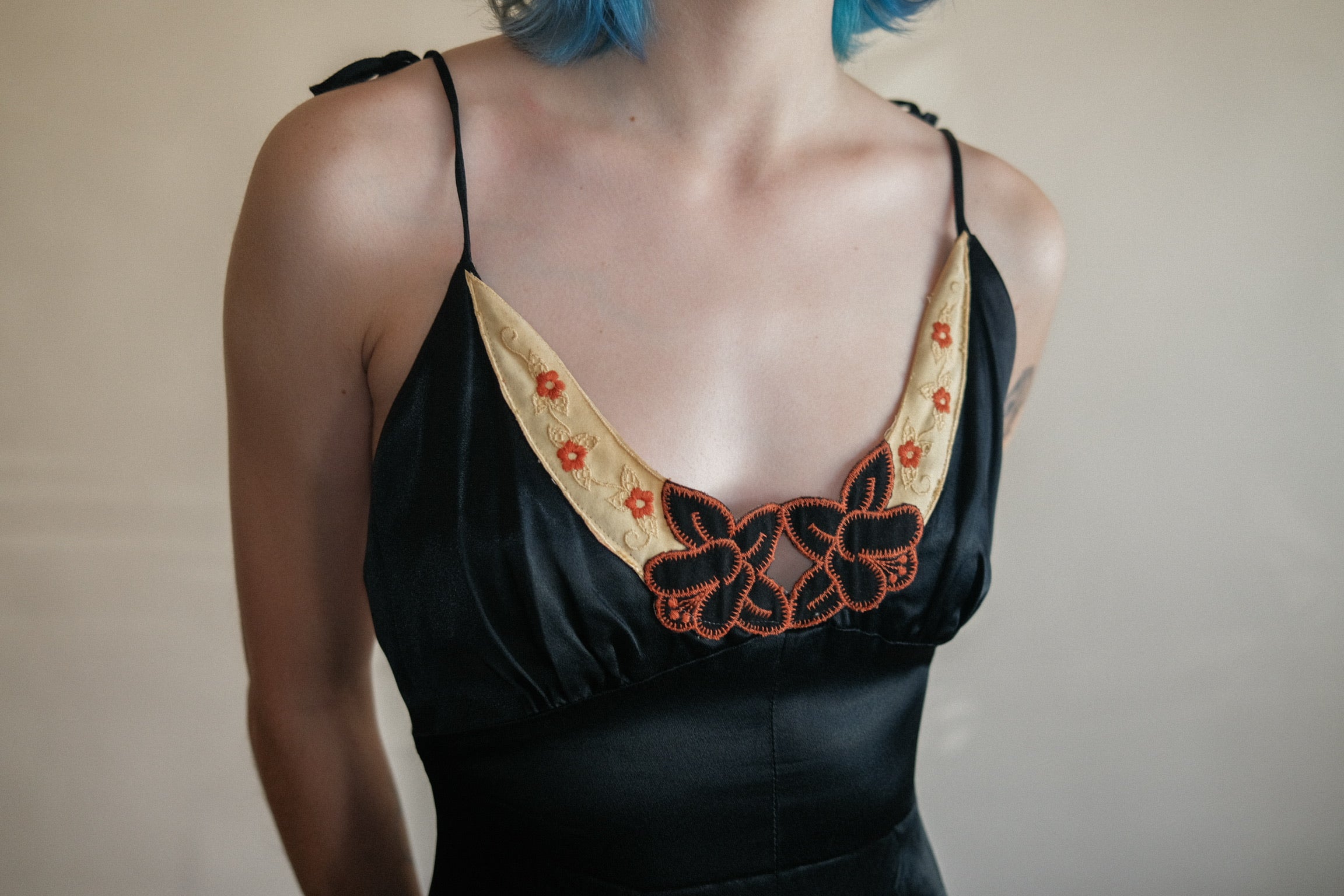 1970's Young Edwardian Dress