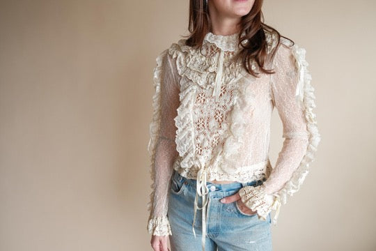 1970's Lace Top