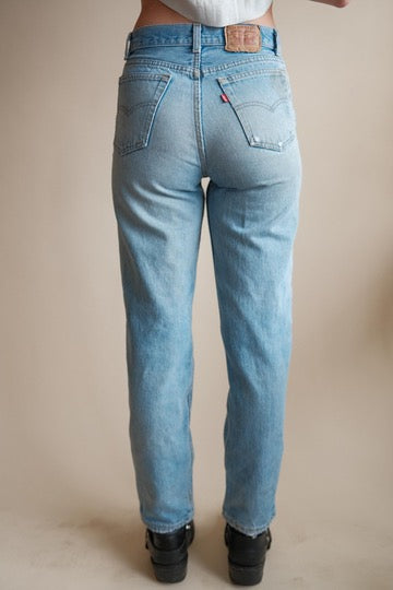 Repaired Made in USA Button Fly Levi's 701's