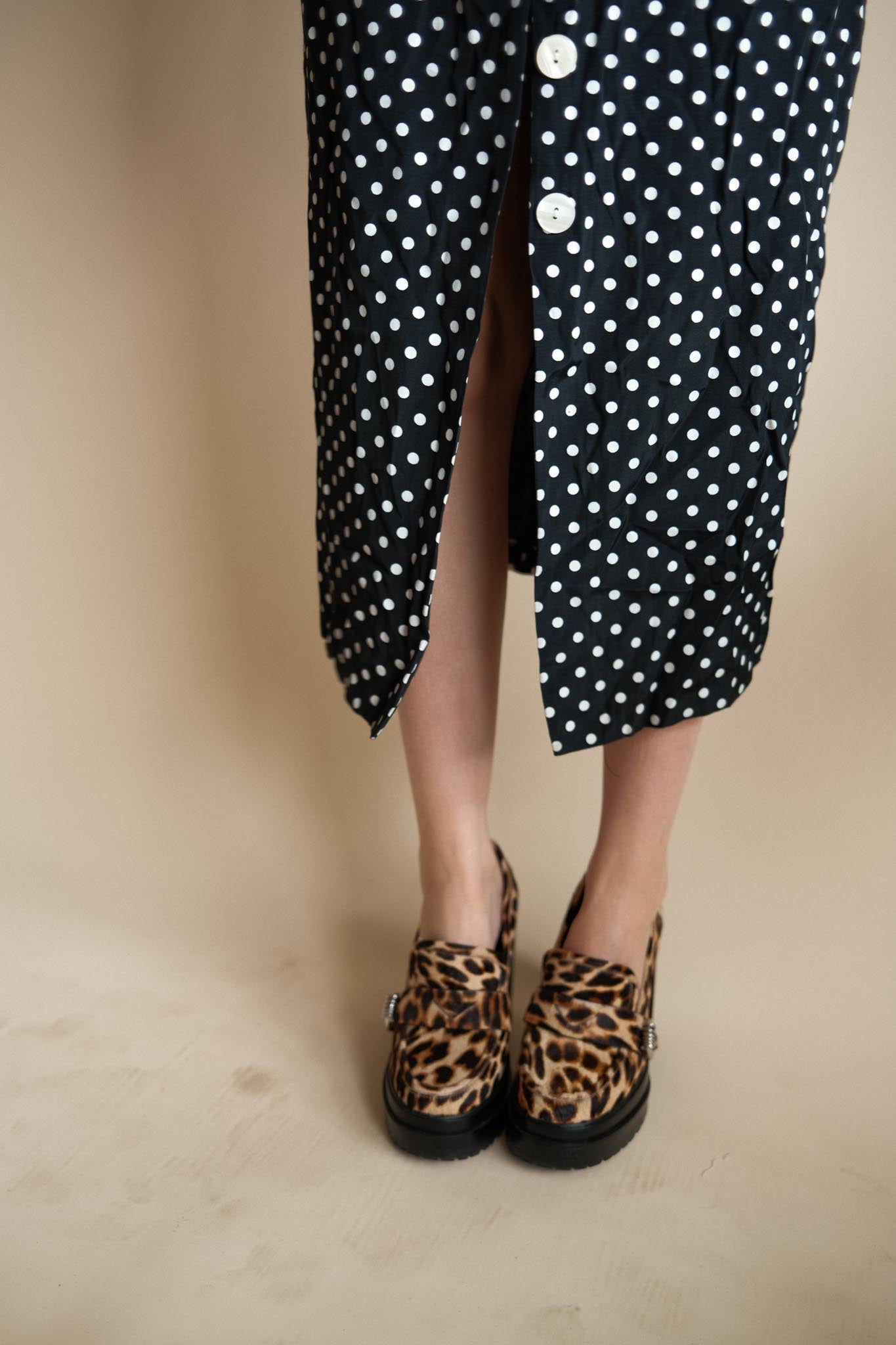 1990's Polka Dot Dress